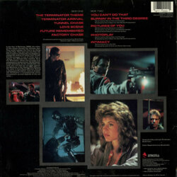 The Terminator Soundtrack (Various Artists, Brad Fiedel) - CD Trasero