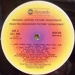 Chinatown Soundtrack (Jerry Goldsmith) - cd-cartula