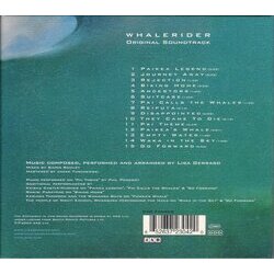 Whale Rider Soundtrack (Lisa Gerrard) - CD Trasero