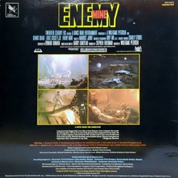 Enemy Mine Soundtrack (Maurice Jarre) - CD Back cover