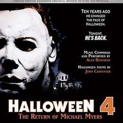 Halloween 4: The Return of Michael Myers Soundtrack (Alan Howarth) - Cartula