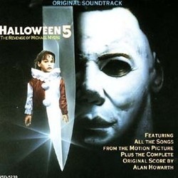 Halloween 5: The Revenge Of Michael Myers Soundtrack (Alan Howarth) - CD cover