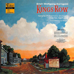 Kings Row Soundtrack (Erich Wolfgang Korngold) - CD Back cover