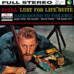 Lust For Life Suite / Background to Violence Soundtrack (Mikls Rzsa) - Cartula