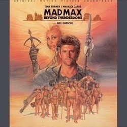 Mad Max Beyond Thunderdome Soundtrack (Maurice Jarre) - CD cover