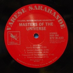 Masters of the Universe Bande Originale (Bill Conti) - cd-inlay