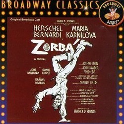 Zorba Soundtrack (Original Cast, Fred Ebb, John Kander) - CD cover