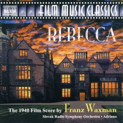 Rebecca Soundtrack (Franz Waxman) - CD cover