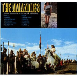 The Amazones Soundtrack (Riz Ortolani) - CD Back cover