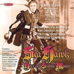 The Sea Hawk Soundtrack (Erich Wolfgang Korngold) - CD cover