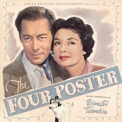 The Four Poster Soundtrack (Dimitri Tiomkin) - CD cover