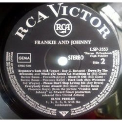 Frankie and Johnny Bande Originale (Various Artists, Fred Karger, Elvis Presley) - cd-inlay