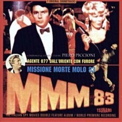 Agente 077 Dall'Oriente Con Furore / Missione Mortale Molo 83 Soundtrack (Piero Piccioni) - CD cover
