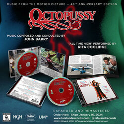 Octopussy Soundtrack (John Barry) - cd-inlay
