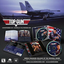 Top Gun Soundtrack (Various Artists, Harold Faltermeyer) - cd-inlay