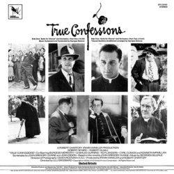 True Confessions Soundtrack (Georges Delerue) - CD Trasero