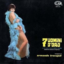 Sette Uomini D'Oro Soundtrack (Armando Trovajoli) - CD cover