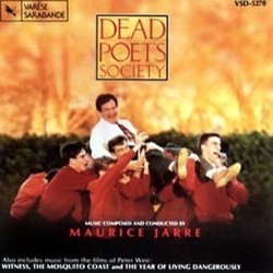 Dead Poets Society Soundtrack (Maurice Jarre) - CD cover