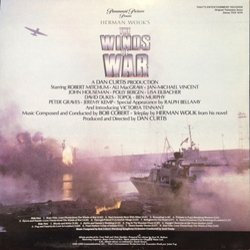 The Winds of War Soundtrack (Robert Cobert) - CD Trasero