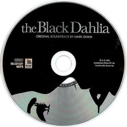The Black Dahlia Soundtrack (Mark Isham) - cd-inlay