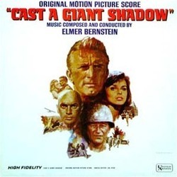 Cast a Giant Shadow Soundtrack (Elmer Bernstein) - CD cover
