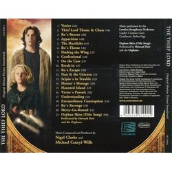 The Thief Lord Soundtrack (Nigel Clarke, Michael Csnyi-Wills) - CD Back cover