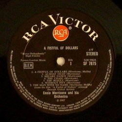 A Fistful of Dollars Soundtrack (Ennio Morricone) - cd-cartula
