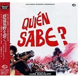 Quien Sabe? Soundtrack (Luis Bacalov, Ennio Morricone) - CD cover