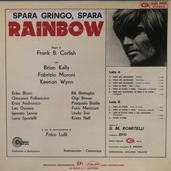 Rainbow Soundtrack (Sante Maria Romitelli) - CD Back cover