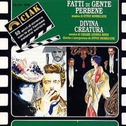 Fatti di Gente Perbene / Divina Creatura Soundtrack (Cesare Andrea Bixio, Ennio Morricone) - CD cover