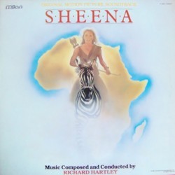 Sheena Soundtrack (Richard Hartley) - CD cover