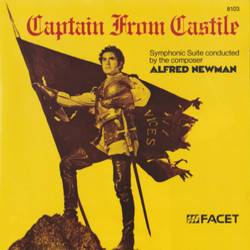 Captain from Castile Soundtrack (Alfred Newman) - CD cover