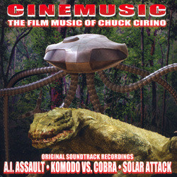 Cinemusic : The Film Music of Chuck Cirino Soundtrack (Chuck Cirino) - CD cover