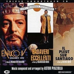 Enrico IV / Cadaveri Eccellenti / Il Pleut sur Santiago Soundtrack (Astor Piazzolla, Piero Piccioni) - CD cover