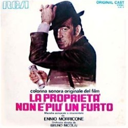 La Propriet Non  Pi un Furto Bande Originale (Ennio Morricone) - Pochettes de CD