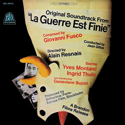 La Guerre est Finie Soundtrack (Giovanni Fusco) - CD cover