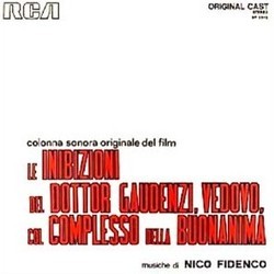 Le Inibizioni del Dottor Gaudenzi, Vedovo, col Complesso della Buonanima Soundtrack (Nico Fidenco) - CD cover