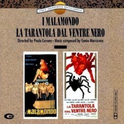 I Malamondo / La Tarantola dal Ventre Nero Soundtrack (Ennio Morricone) - CD cover