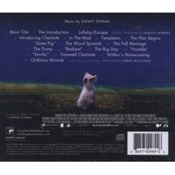 Charlotte's Web Soundtrack (Danny Elfman) - CD Back cover