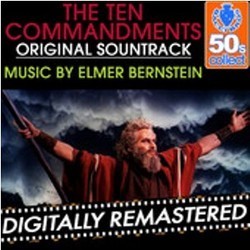 The Ten Commandments Soundtrack (Elmer Bernstein) - CD cover