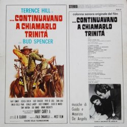 ...Continuavano A Chiamarlo Trinit Soundtrack (Guido De Angelis, Maurizio De Angelis, Franco Nicani) - CD Back cover