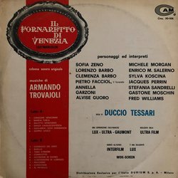 Il Fornaretto di Venezia Soundtrack (Armando Trovajoli) - cd-inlay