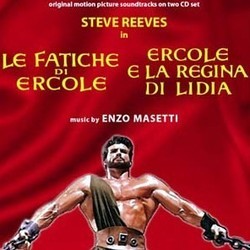 Le Fatiche di Ercole / Ercole e la Regina di Lidia Soundtrack (Enzo Masetti) - CD cover