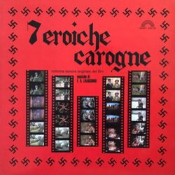 7 Eroiche Carogne Soundtrack (Angelo Francesco Lavagnino) - CD cover