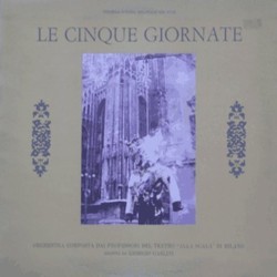 Le Cinque Giornate Soundtrack (Giorgio Gaslini) - CD cover