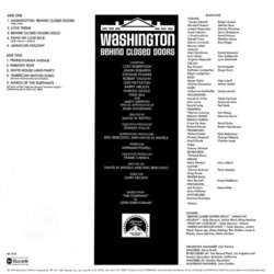 Washington behind closed doors Soundtrack (Dominic Frontiere) - CD Trasero