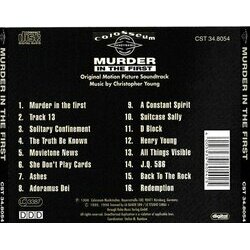Murder in the First Bande Originale (Christopher Young) - CD Arrire