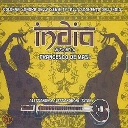 Alla Scoperta dell'India Soundtrack (Francesco De Masi) - CD cover