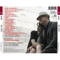 Side Effects Soundtrack (Thomas Newman) - CD Back cover