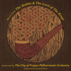 Music from The Hobbit & The Lord of the Rings Soundtrack (Howard Shore) - CD cover